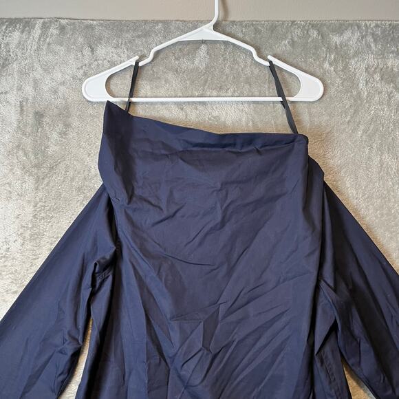Anais Jourden Off Shoulder Poplin Top Size EU 42 US 12 Classic Modern Career - Picture 3 of 8